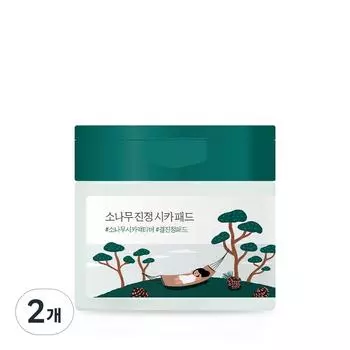 Подушечки Round Lab Pine Soothing Cica 195мл, 50 шт, 2 шт