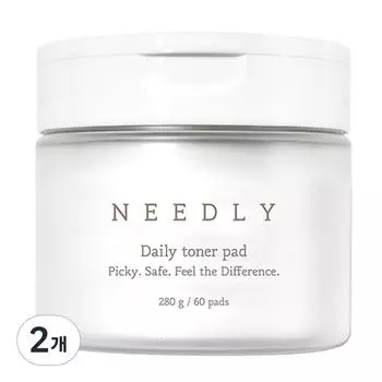 Подушечки-тонер Needly Daily 280 г, 60 шт., 2 шт.