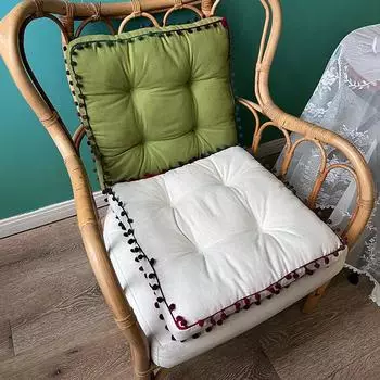 Подушка 40X40 см для домашнего использования, утолщенная подушка для стула для спальни, подушка для офисного стула, подушка для сиденья в студенческом общежитии, напольный коврик 40x40x5CM