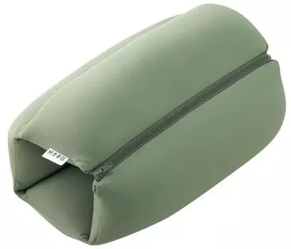 Подушка-бусина MOGU Оливково-зеленая Подушка-ролл темно-зеленая (Общая длина приблизительно. 45см)