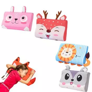 Подушка Calmlye, детская подушка для лучшего и здорового сна, детская подушка, эргономичная, дышащая и приятная для кожи One Size светло-серый