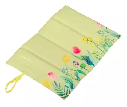 Подушка Captain Stag Mat Zabuton FD Zabuton с сумкой для хранения GlowLight Green April UT-1018 Ширина 36 x Глубина 27,5 x Толщина 1 см