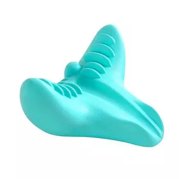 Подушка для акупрессурного массажа шеи, эргономичная подушка для расслабления мышц, устройство для вытяжения шейного отдела позвоночника для мужчин и женщин