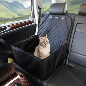 Подушка для автомобильного сиденья для домашних животных, съемная и моющаяся сумка-переноска, водонепроницаемый коврик для собак, безопасное сиденье, кровать для домашних животных, коврик-гнездо в машине United States