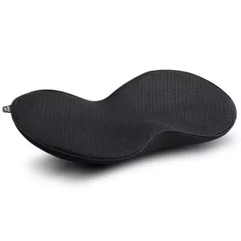 Подушка для автомобильного сиденья, подушка для автомобильного сиденья из пены с эффектом памяти, подушка для облегчения боли в нижней части спины и копчика со съемной чёрный