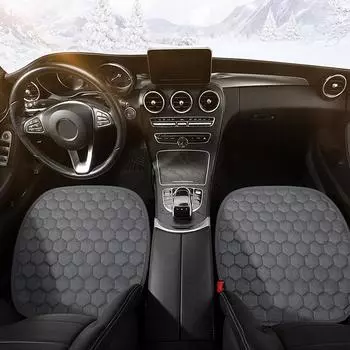 Подушка для автомобильного сиденья Wedge Memory Foam, мягкая плюшевая подушка для автомобиля Wedge для водительского сиденья, подушка для сиденья грузовика, удобная защита сиденья с небольшим красный