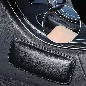 Подушка для автомобиля На подлокотник полиуретановая кожа Автомобильные наколенники Подставка для ног в центре автомобиля Подушка для ног