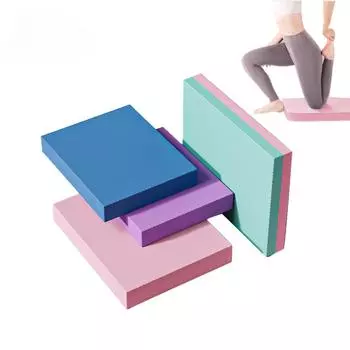 Подушка для балансировки йоги, пенопластовая подушка для упражнений, нескользящая подушка, балансировочная доска для пилатеса, для силовой стабильности, фитнес-тренировок