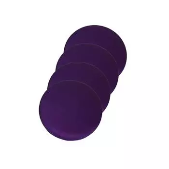 Подушка для барного стула круглая прочная мягкая моющаяся для стула 12-18 дюймов серый