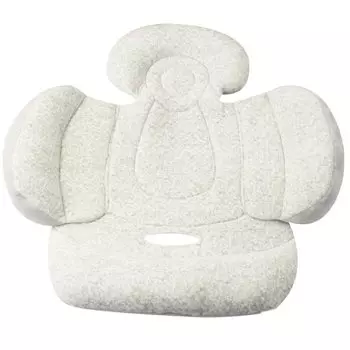 Подушка для детской коляски, мягкая подкладка для детской коляски, подушка для поддержки головы и тела коляски, моющаяся подушка для детской коляски, подушка для поддержки головы для новорожденных 56*53*36cm серый