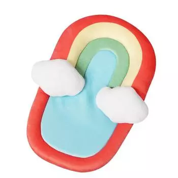 Подушка для детской коляски, поддержка головы и тела автокресла для новорожденных и малышей, детская подушка для автокресел, колясок 47*34cm красный