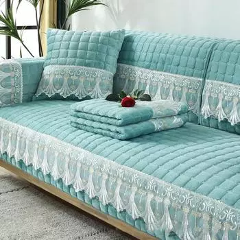 Подушка для дивана 1шт фланель Подушка для дивана Зимняя нескользящая подушка Подушка для сиденья на осень и зиму Название продукта: Подушка для дивана 90x70cm