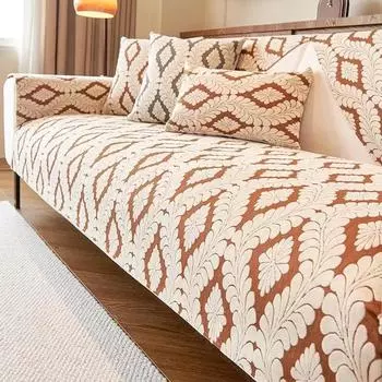 Подушка для дивана All Seasons Universal Подушка New Anti-Ccratch Non-Slip Straight Row Чехол для дивана Чехол для полотенца 70x70