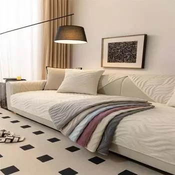 Подушка для дивана Crystal Velvet, осенне-зимний нескользящий чехол для дивана, новый чехол для празднования в Интернете, утолщенный плюш 70x70cm 1pc