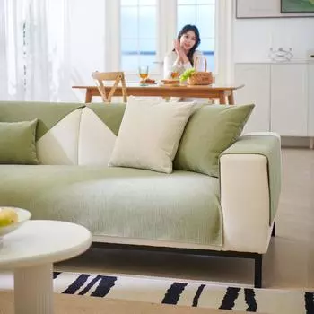 Подушка для дивана для гостиной Four Seasons Universal Chenille нескользящая ткань простой универсальный чехол для подушки Green Cushion 30*50 бежевый