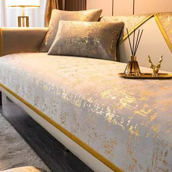 Подушка для дивана, доступная, роскошная, современная, высококачественная, нескользящая подушка для сиденья, универсальный чехол на четыре сезона, тканевый чехол 70*70cm