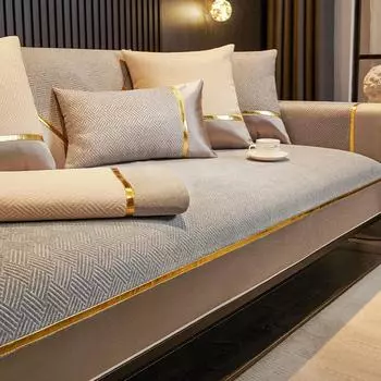 Подушка для дивана, доступный роскошный стиль, универсальные нескользящие подушки для сидений Four Seasons, современный высококачественный чехол для дивана, тканевый чехол для полотенец на спинку 70*70