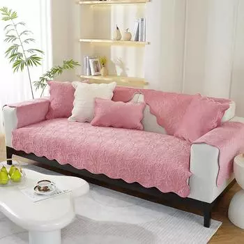 Подушка для дивана Dutch Velvet Rose Простая современная комбинация, универсальный чехол для дивана, не вызывает раздражения кожи, не скользит 70x70