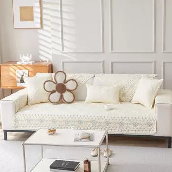 Подушка для дивана Four Seasons Cotton, противоскользящая, универсальная, простая, современная, из ткани, массив дерева, чехол из натуральной хлопковой кожи 70*70cm