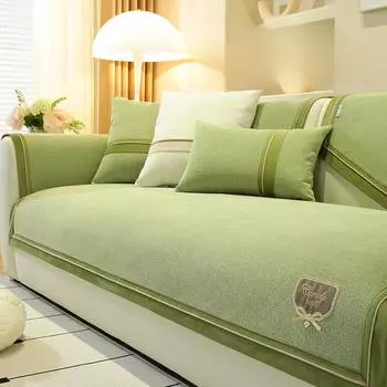 Подушка для дивана Four Seasons, нескользящий чехол для дивана, полотенце из синели, чехол для дивана, чехол на спинку, полотенце 90*90
