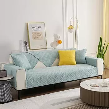 Подушка для дивана Four Seasons, общий нескользящий чехол для дивана, легкий чехол для гостиной, роскошная подушка, спинка, полотенце, подлокотник, тканевый утолщенный чехол 70*70