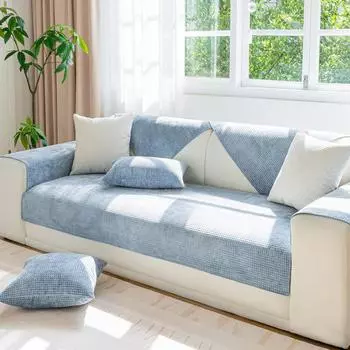 Подушка для дивана Four Seasons Подушка Высококачественный чехол для дивана Нескользящий чехол для спинки Полотенце Four Seasons Универсальный чехол для дивана Ткань 70*70cm