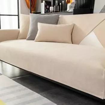 Подушка для дивана Four Seasons Universal Chenille Cushion Cloth Leather Sofa Non-Slip Backrest Handrest Towel 70x70