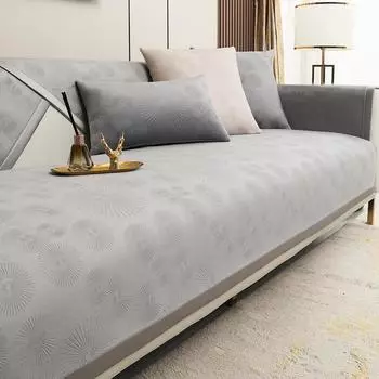 Подушка для дивана Four Seasons Universal High-Card Полотенце для дивана из шенилла Чехол для дивана Нескользящая подушка 70*70cm