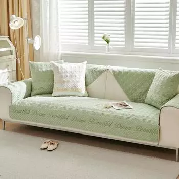 Подушка для дивана Four Seasons Universal Living Room Leather Sofa Cover Non-Slip Cover Fabric 70*70cm