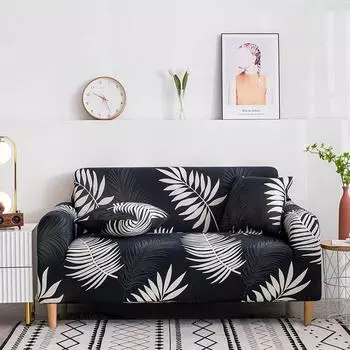 Подушка для дивана Four Seasons Universal Non-slip Подушка Nordic Simple Чехол для дивана из молочного шелка 1 seater