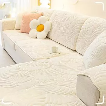 Подушка для дивана Four Seasons, универсальная новинка 2024, чехол на спинку, полотенце, простая нескользящая подушка, кожаный чехол для дивана 60*60