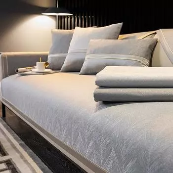 Подушка для дивана Four Seasons Универсальная легкая роскошная нескользящая подушка Простая современная гостиная Высококлассная спинка Подлокотник Полотенце Чехол для дивана 70*70cm