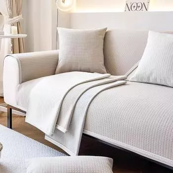 Подушка для дивана Four Seasons, универсальная нескользящая простая современная подушка, подлокотник, спинка, полотенце, кремовый стиль, чехол для дивана, полотенце, ткань 70*70cm