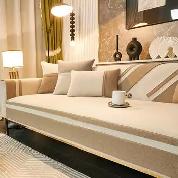 Подушка для дивана Four Seasons Универсальная универсальная подушка с подсветкой Роскошный современный чехол Чехол на подушку сиденья Ткань Нескользящая 70-70cm