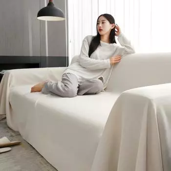 Подушка для дивана Four Seasons, универсальная простая ткань для чехлов на диван, универсальный универсальный чехол на сиденье, чехол на спинку, полотенце, ткань против царапин, утолщенная 90*90cm