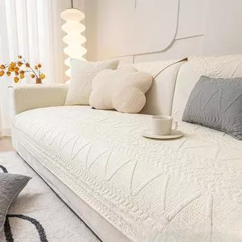 Подушка для дивана Four Seasons, универсальный летний нескользящий коврик, доступный роскошный стиль, простой современный высококачественный чехол для дивана, ткань для чехла на подушку сиденья 70*70CM