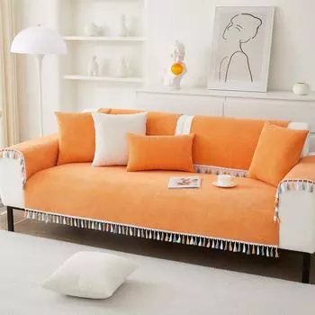 Подушка для дивана Four Seasons, универсальный прямой ряд, кожаный диван, специальные подушки для сиденья дивана, нескользящий чехол для дивана 70*70cm