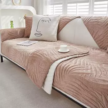 Подушка для дивана Four Seasons, универсальный нескользящий чехол для дивана, эластичная подушка для сиденья с полным покрытием, кремовая шляпа для дивана 70x70cm