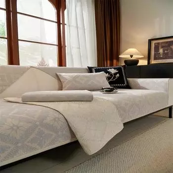 Подушка для дивана French Premium All Seasons Universal New Modern Chenille Non-Slip Чехол для дивана 70x70