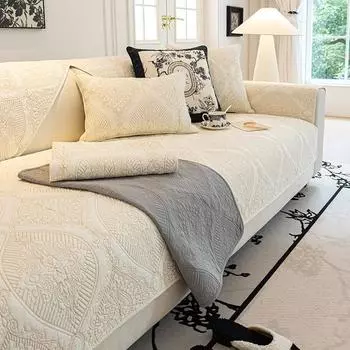 Подушка для дивана, хлопковая универсальная ткань для четырех сезонов, нескользящая ткань для дивана, нескользящая подушка для дивана 70*70cm