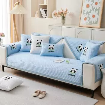 Подушка для дивана Ice Silk, летняя, летняя, прохладная, подушка, новая, противоскользящая, для спинки, комплект полотенец из ткани 70x70