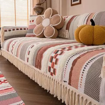 Подушка для дивана из грубого хлопка и льна, универсальная, утолщенная, льняная, с защитой от царапин от кошек, чехол для дивана Inn 70x70cm 1pcs