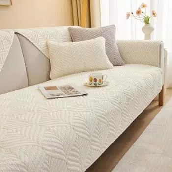 Подушка для дивана из хлопка Four Seasons General Fabrics Non-Slip Подушки для сидений из хлопка Simple Modern Cover Fabric Летний чехол для дивана Чехол 70X70