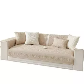 Подушка для дивана из хлопка на все времена года, тканевый нескользящий чехол для подушки, чехол для дивана в скандинавском стиле Simple Modern с вышивкой 70*70cm