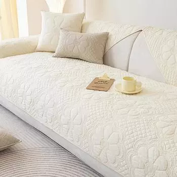 Подушка для дивана из хлопка, всесезонная, универсальная, хлопковая ткань, нескользящая, чехол для подушки, простая, чехол для дивана, полотенце для спины 70x70