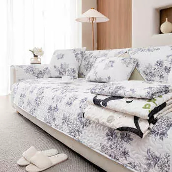 Подушка для дивана из хлопкового твила Four Seasons Universal Modern Simple нескользящая наволочка для дивана тканевая подушка для дивана на эркере 70*70cm