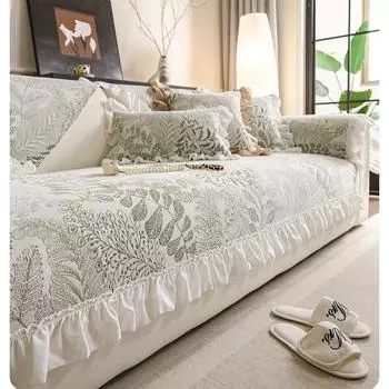 Подушка для дивана из китайской классической синели, новый всесезонный чехол для парика, удобная противоскользящая подушка для сиденья с защитой от царапин 70x70cm 1pcs