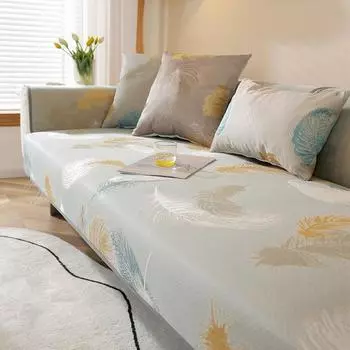 Подушка для дивана из ледяного шелка, летняя нескользящая подушка для коврика, мытая ледяная подушка, чехол для дивана, спинка, полотенце, ткань 70*70cm