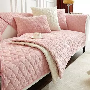 Подушка для дивана из молочного волокна, скандинавская простая современная подушка для дивана, универсальная подушка для четырех сезонов, полное покрытие, чехол для дивана, спинка, утолщенное полотенце 70*70cm