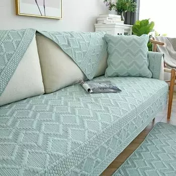 Подушка для дивана из простой ткани из чистого хлопка, однотонная подушка из чистого хлопка, универсальная для всех сезонов, чехол для дивана в гостиной 70*70cm